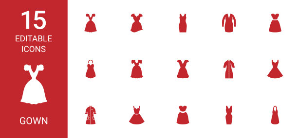 15礼服图标图片下载