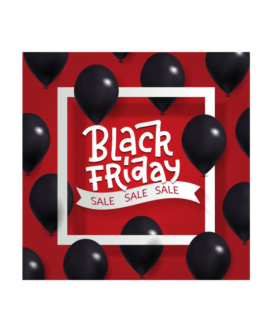 黑色星期五的促销海报图片下载