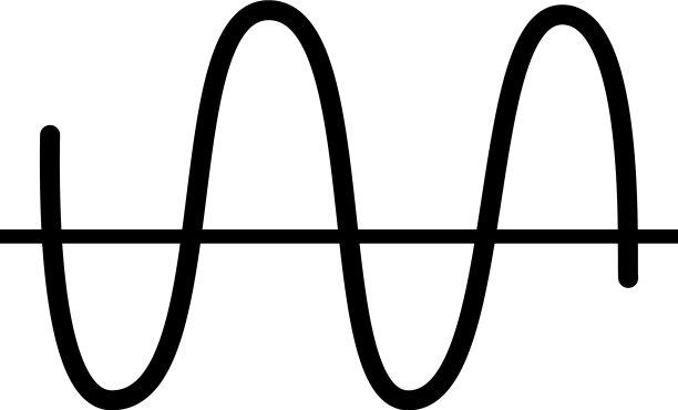 正弦波图标图片下载