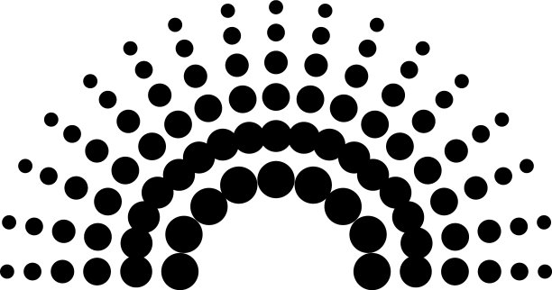 半圆形声音均衡器形状图片下载