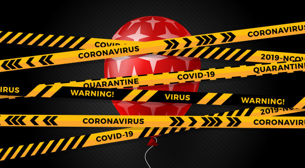 隔离概念为黑色星期五隔离图片下载