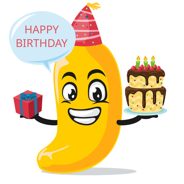 香蕉吉祥物或人物图片下载