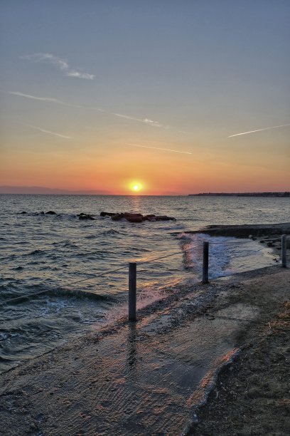 金色的夕阳图片下载