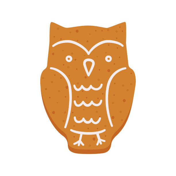 圣诞姜饼饼干的形状图片下载