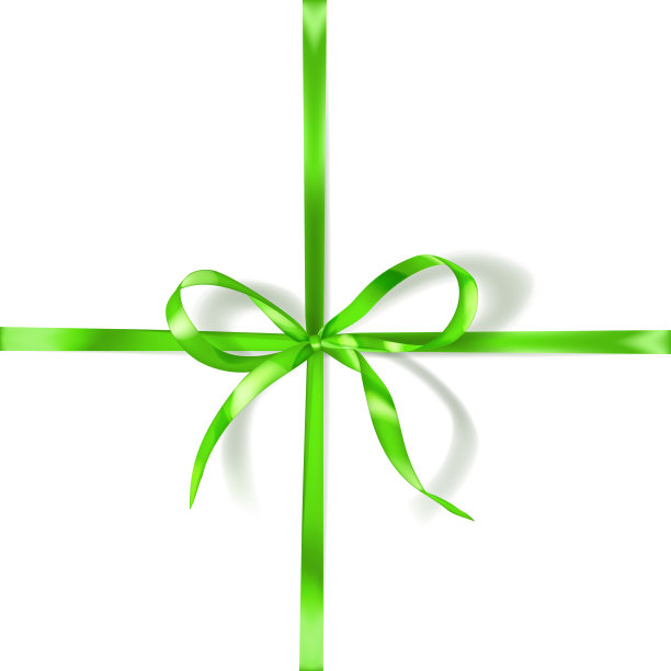 窄窄的蝴蝶结丝带图片下载