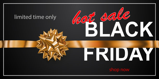 黑色星期五促销标语图片下载