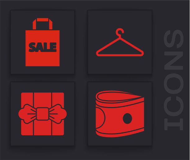 套叠纸钱现金购物袋与销售图片下载