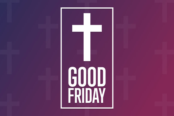 耶稣受难日。节日的概念。模板背景，旗帜，卡片，海报与文字题词。向量EPS10插图。图片下载