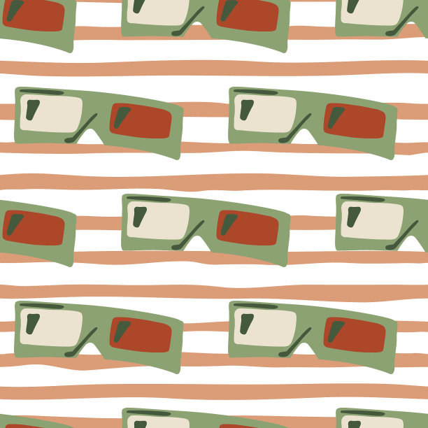 手绘无缝涂鸦图案用红色和图片下载