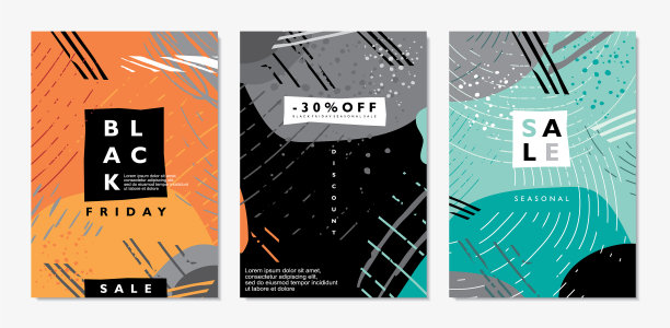 黑色星期五销售抽象横幅图片下载