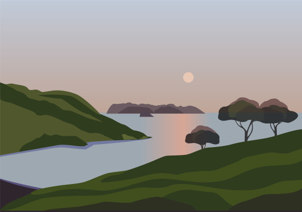 山谷景观图片下载