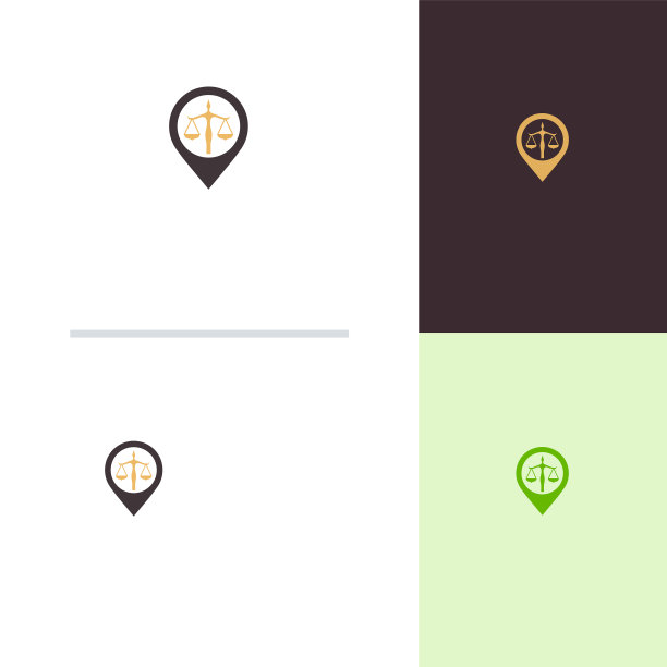 法律和律师标识设计模板律师图片下载