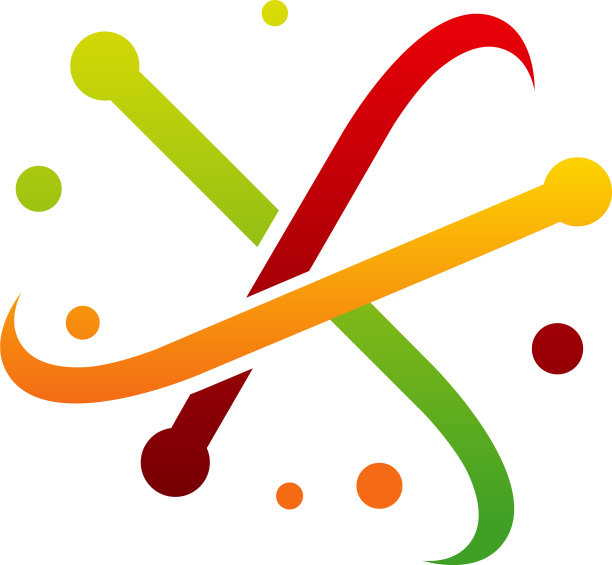 肺彩标志设计理念多彩现代图片下载