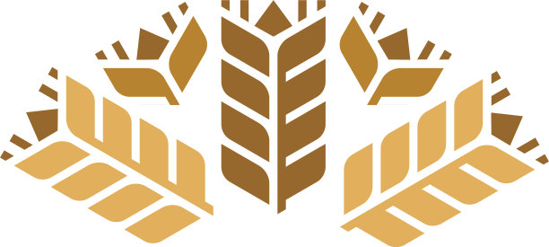 奢侈谷物小麦标志概念农业小麦图片下载