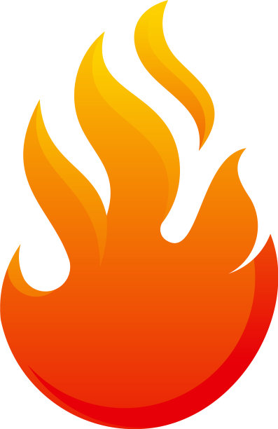 现代火焰火焰标志设计了标志性的火焰标志图片下载