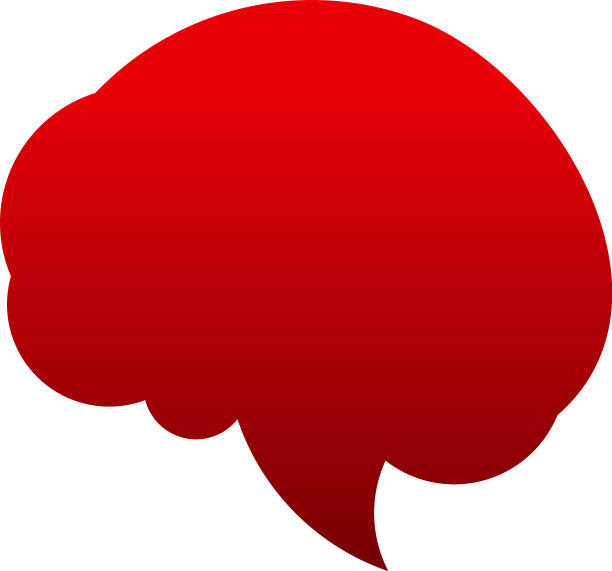 简单脑标志模板设计教育标志图片下载