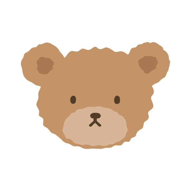 泰迪熊无缝图案背景图片下载