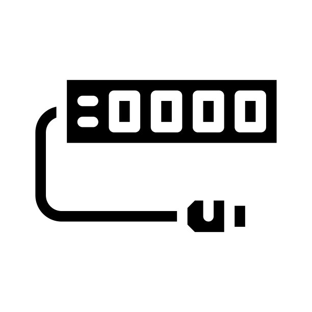 调制解调器互联网设备图标矢量字形插图图片下载