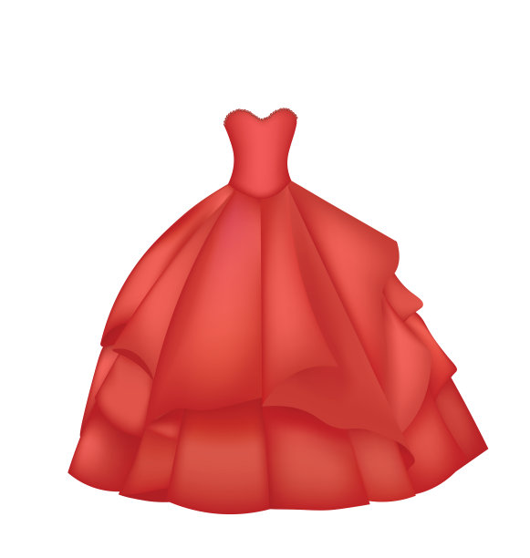 公主红裙子图片下载