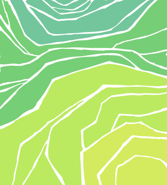 梯田上的水稻或茶园图片下载