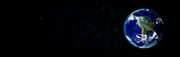 地球地球从太空显示真实的地球表面和世界地图图片下载