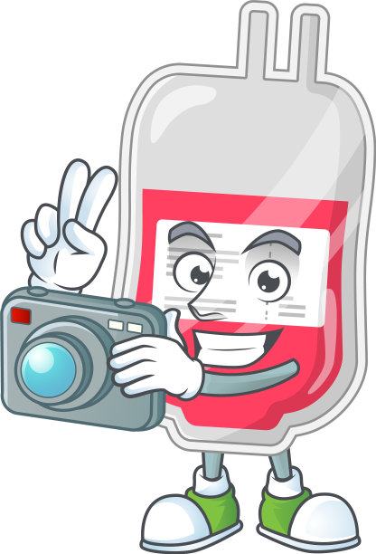 血袋摄影师用昂贵的相机图片下载