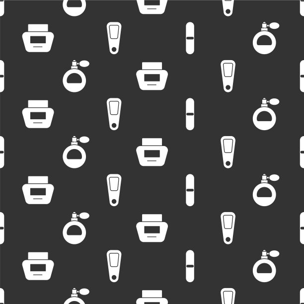 设置指甲锉、香水膏或化妆品乳液图片下载