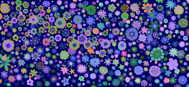 花团锦簇，春意盎然图片下载