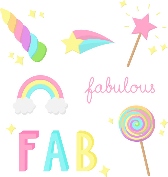 神奇彩虹套装图片下载