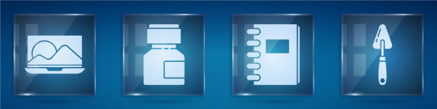 设置笔记本电脑颜料水粉罐染色螺旋图片下载