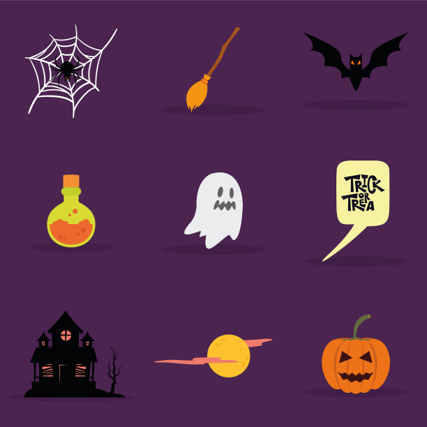 万圣节设置图标图片下载