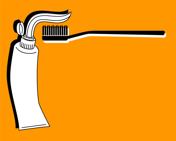 清洁牙齿的元素图片下载