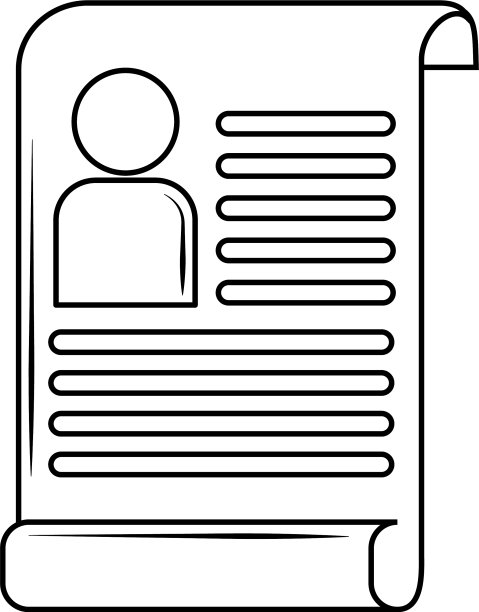 招聘和招聘员工简历的概念图片下载