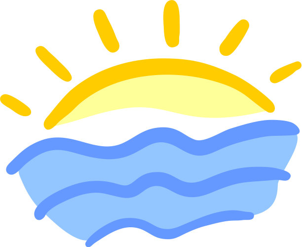 日落图标图片下载