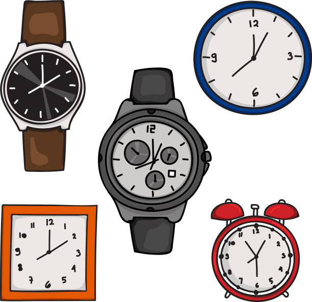 挂钟和手表图片下载