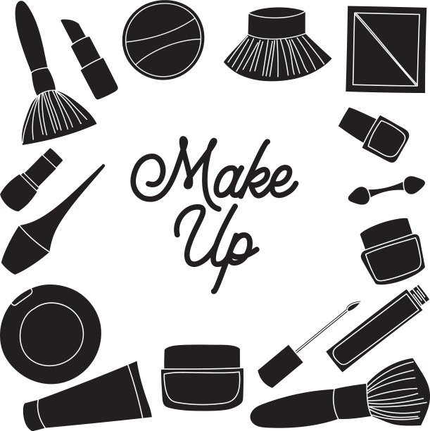 轮廓化妆设计图片下载