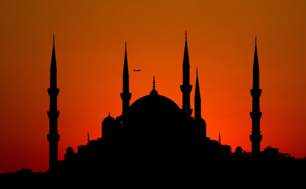 索菲亚大教堂的日落图片下载