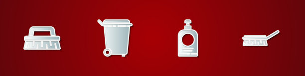 设置刷清洗垃圾桶手消毒剂图片下载