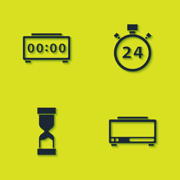 设置数字闹钟老沙漏和图片下载