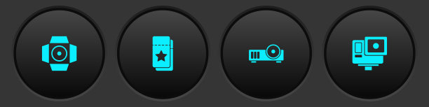 设电影聚光灯影院票务媒体图片下载