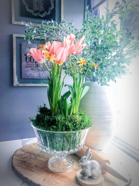 桌面复活节装饰创意图片下载