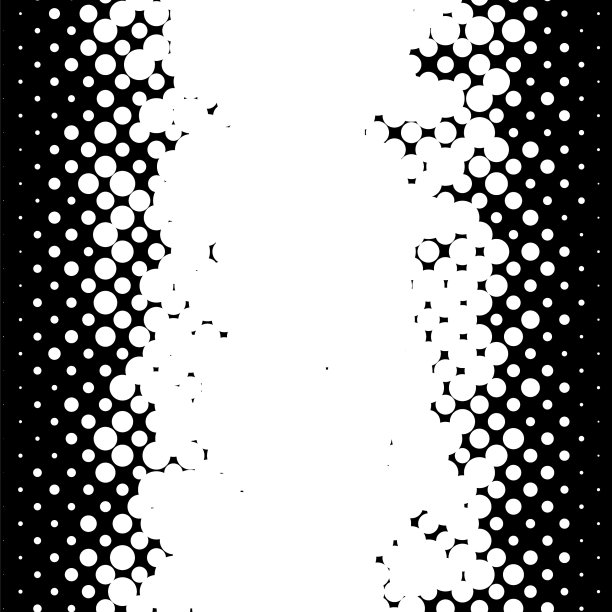 半色调随机圆圈随机点斑点图片下载