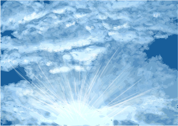 蓝天白云图片下载