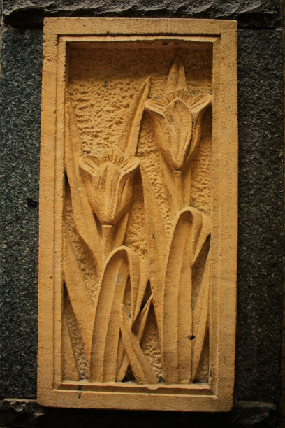 粘土制成的墙壁装饰图片下载