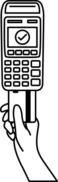 非接触式支付提纲图标图片下载