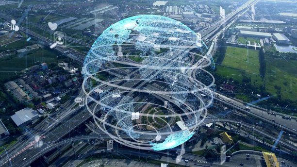 智能ci中的全球互联和互联网网络现代化图片下载