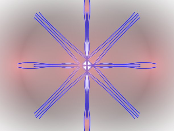 对称图像对梯度背景。图片下载