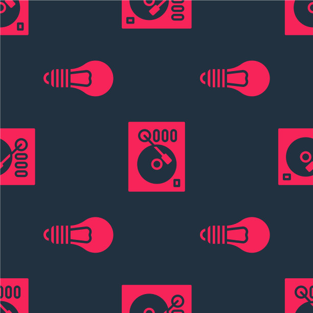 设置灯泡与概念概念和乙烯基图片下载