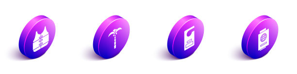 设置等距救生衣热带棕榈树图片下载