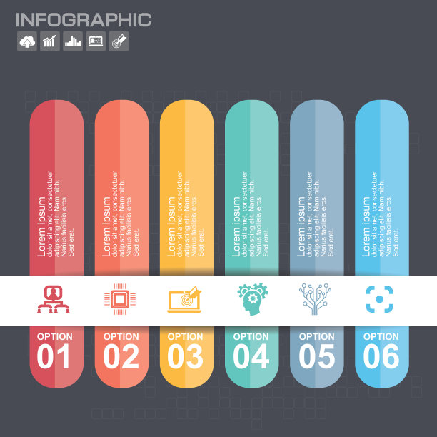 商业信息图模板布局用的图片下载